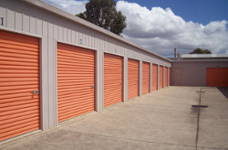 self-storage units